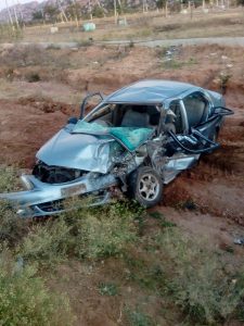 Chitradurga accident two death 