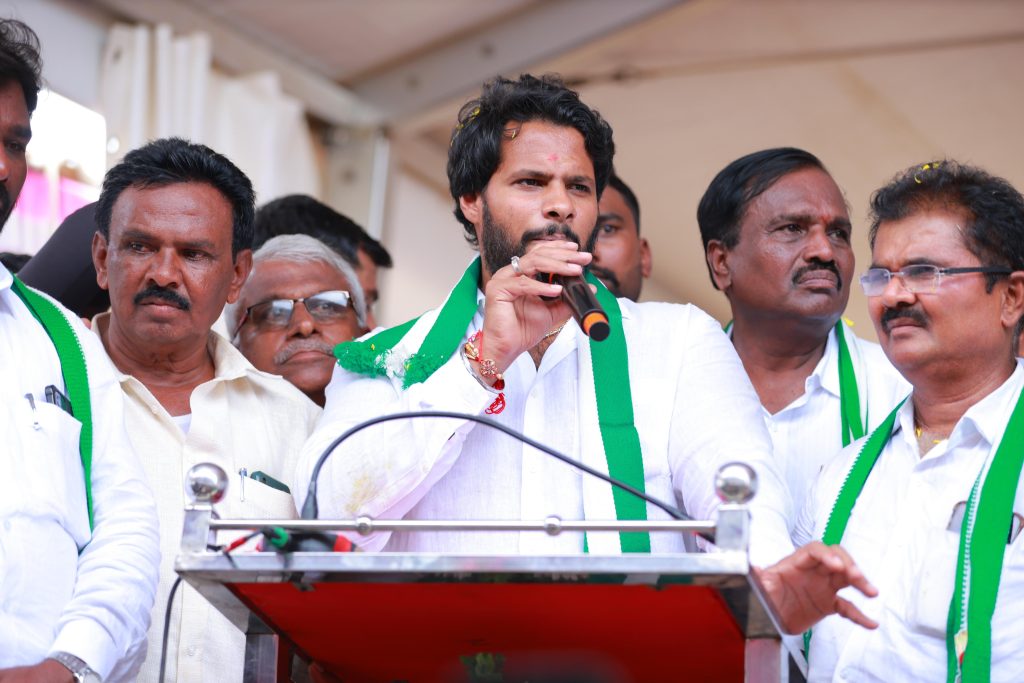 ಕಾಂಗ್ರೆಸ್ ಸರ್ಕಾರದ ವಿರುದ್ಧ ತೀವ್ರ ವಾಗ್ದಾಳಿ ನಡೆಸಿದ ನಿಖಿಲ್ ಕುಮಾರಸ್ವಾಮಿ